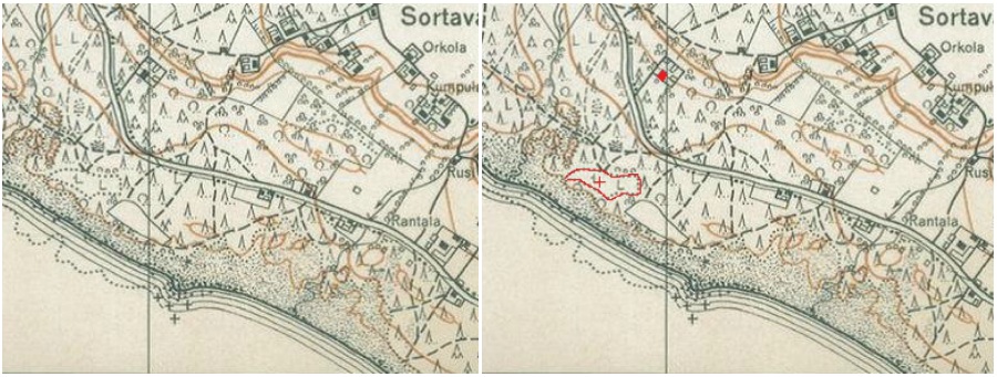 Сортавала место католич.центра Мерентяхти и вилла Приют 1936г..jpg