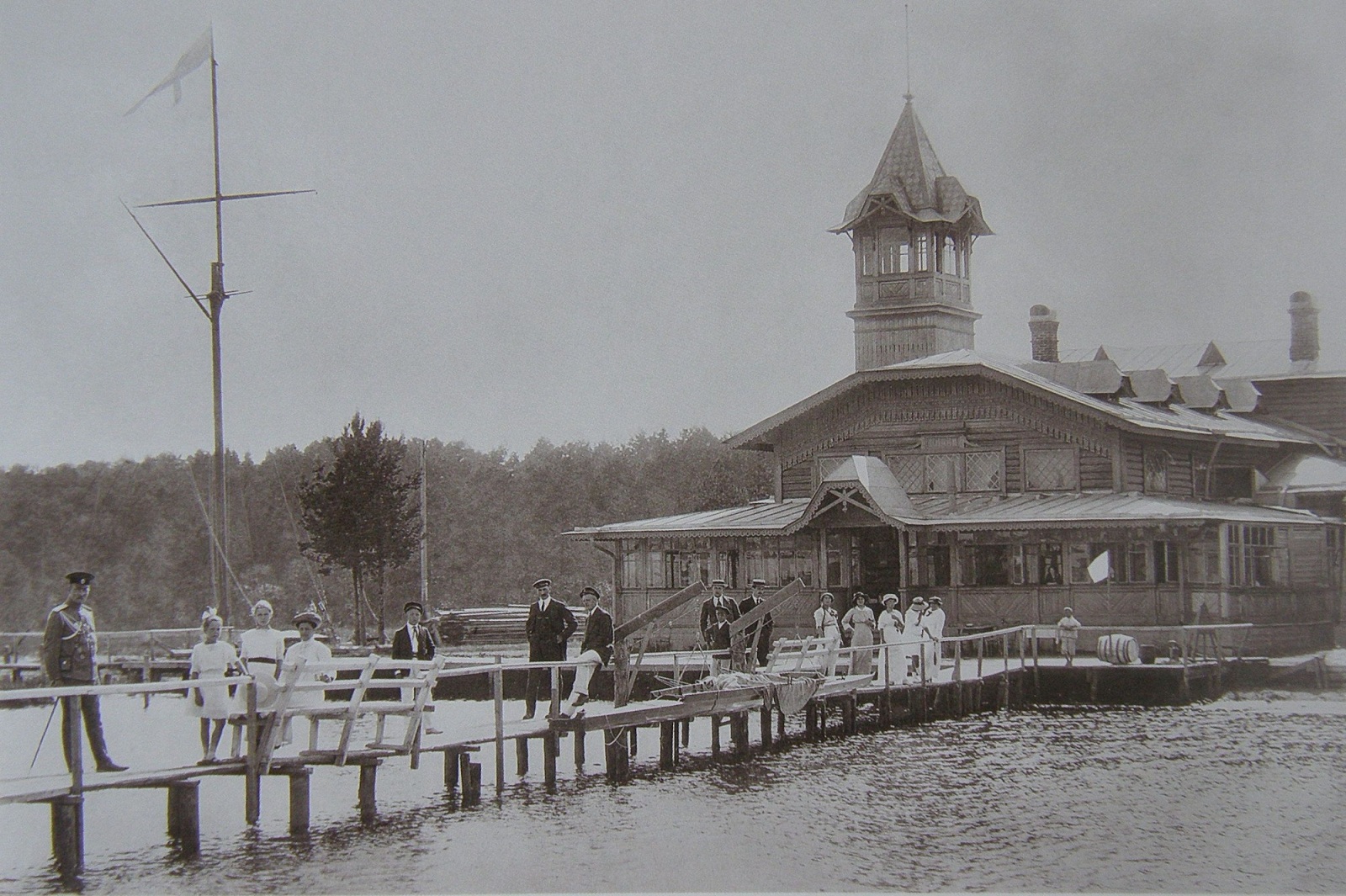 Тарховка Сестрорецк яхт-клуб 1913г. (ф.К.Буллы).JPG