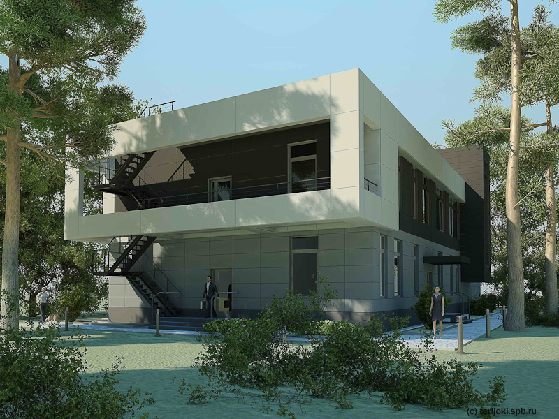 Новый корпус Зеленогорской ветеринарной лечебницы