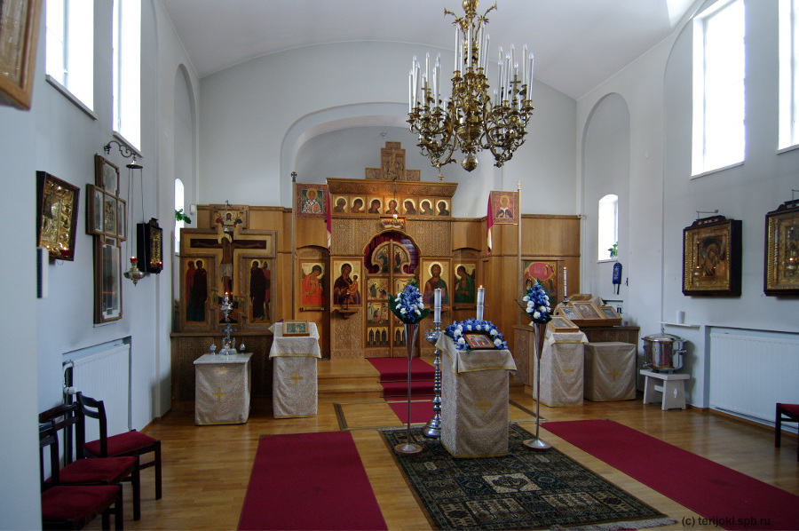 Иконостас Ильинской церкви Хельсинки