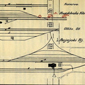 Схема ст. Каннерва, Куоккола, Олилла, Райайоки. 1923 г.