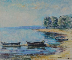 М.Ойнонен (Рыбачий берег Кякёсенпяя) 1938г.