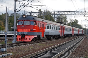 Прицепка тепловоза к электропоезду, направляющемуся на 