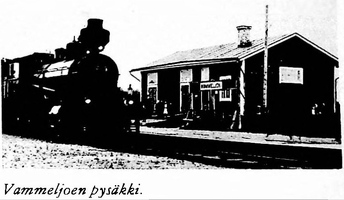 PK Vammeljoen pysäkki 192x-193x