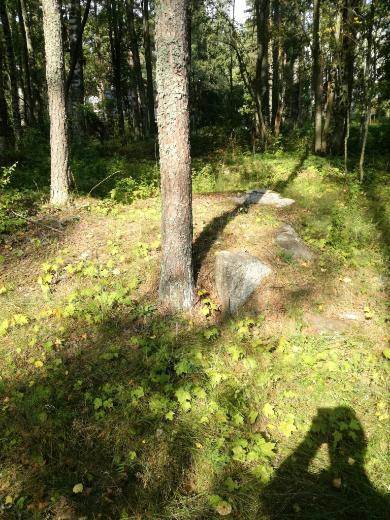 Остатки фундамента