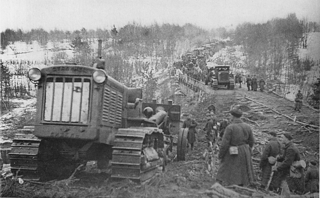 майнильский мост переброска тяжёлой техники 1939 г..jpg