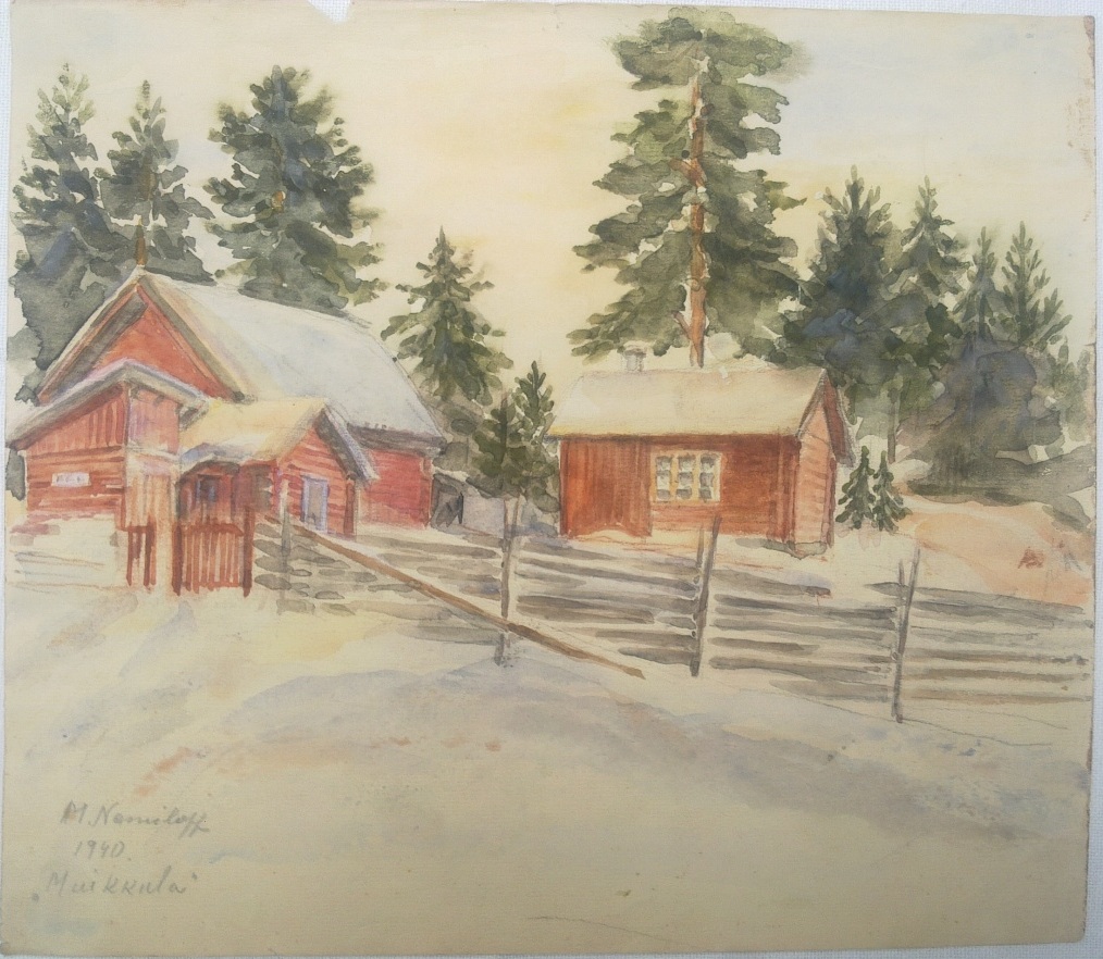 Немилова-мл. (еще не Неливаара) акварель 1940г..jpg