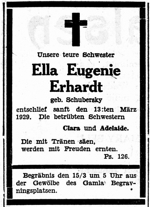 Элла Эргардт некролог 13.03.1929 Хельсинки.jpg