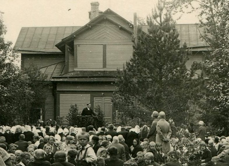 Каннельярви дача Кузнецовой -временная кирха 1930г.jpg