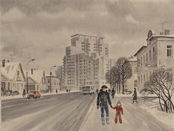 Глашкин_М.Ю.Сестрорецк. Дом на улице_Володарского.1985.jpg