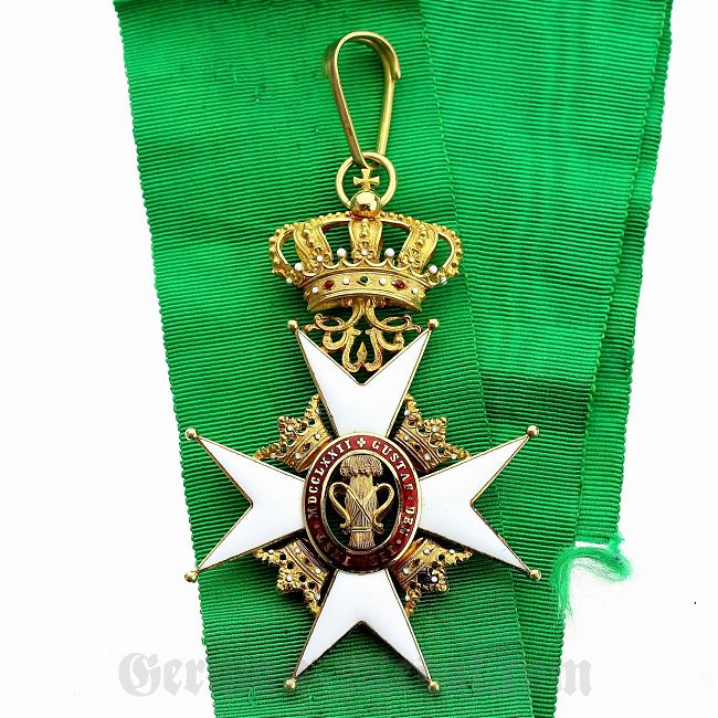 Рыцарский крест ордена Васы..jpg