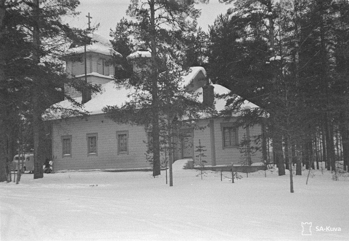 Ягляярви ц. 1940е перенес. в 1903 из Корписелькя (стар.ц.).jpg