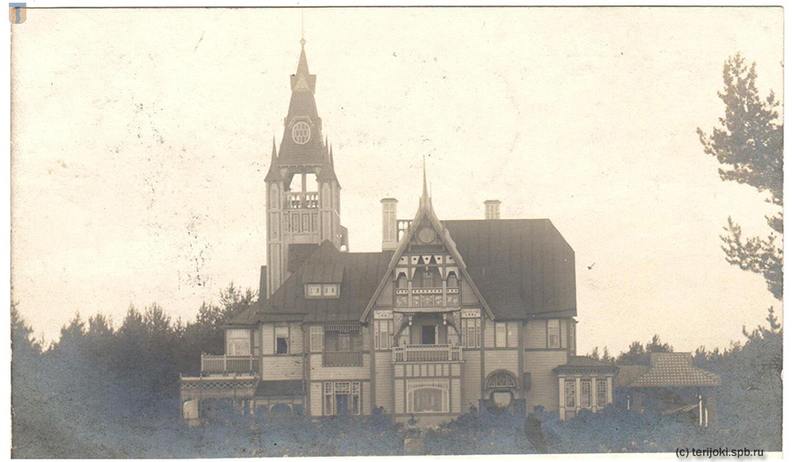 Открытка, отправленная в июне 1911 г. из Ваммельсуу в Старый Петергоф Е. Н. Гусман. Иллюстративная сторона открытки - дача А. А. Рейнбота в Метсякюля.
(с) Из коллекции ККК kkk_Vammelsuu_Peterhof_1911-04a.jpg