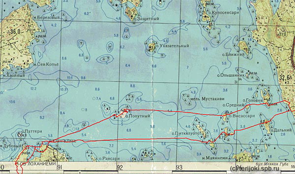 Маршрут на современной карте. - tammisaari_map-01.jpg tammisaari_map-01.jpg