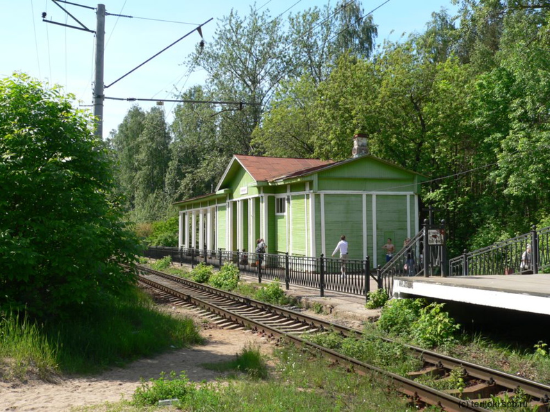 Станция курорт в Сестрорецке пляж