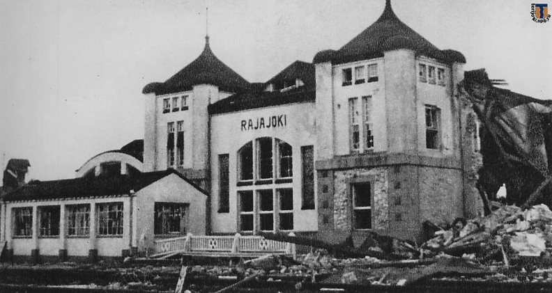 Вокзал Раяйоки, сентябрь 1941 года. Раяйоки вокзал сентябрь 1941.jpg