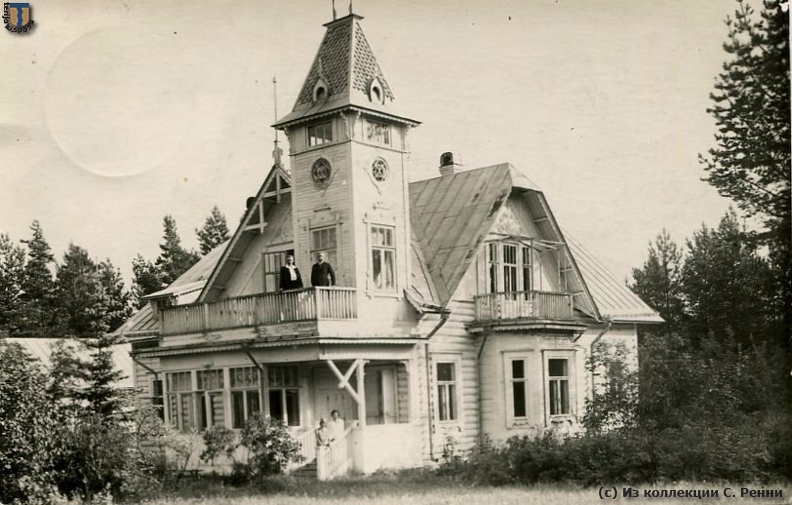 Открытка, отправленная из Келломяки в Данию, май 1935 года.
Иллюстративная сторона открытки - дача генерала Кивекяса в Келломяки.
(с) Из коллекции С. Ренни sr_Kellomaki_Denmark_1935-01a.jpg