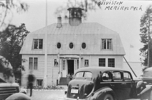 Койвисто Морской курорт 1938-39 вид от дороги