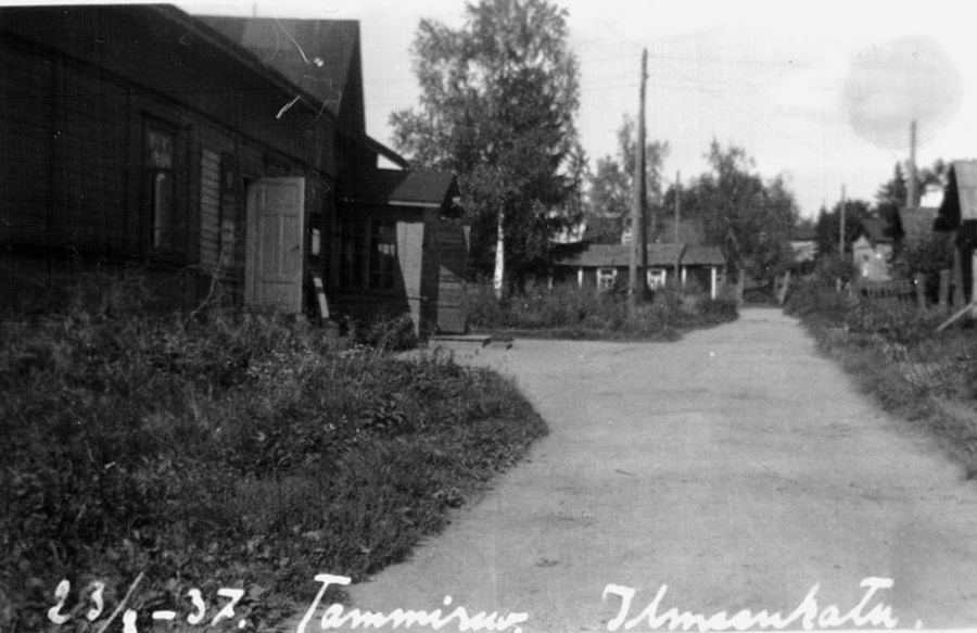 Таммисуо улица жилого поселка 1937г.jpg
