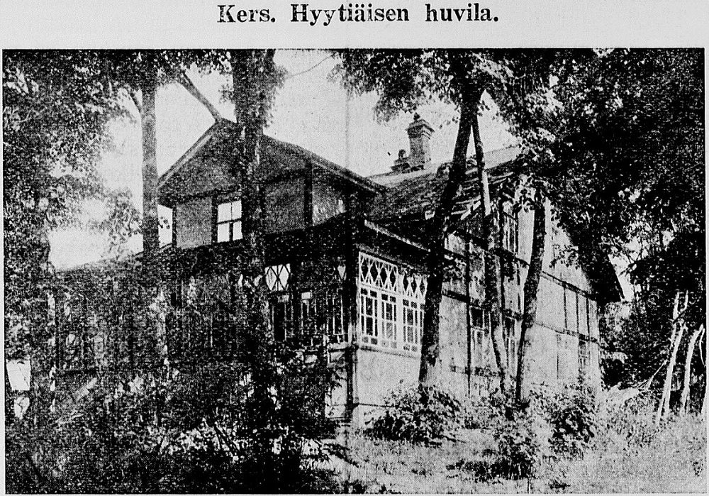 Пеллервонкату (Красноарм.37) 1933-35гг. дом Хюютияйнен.jpg