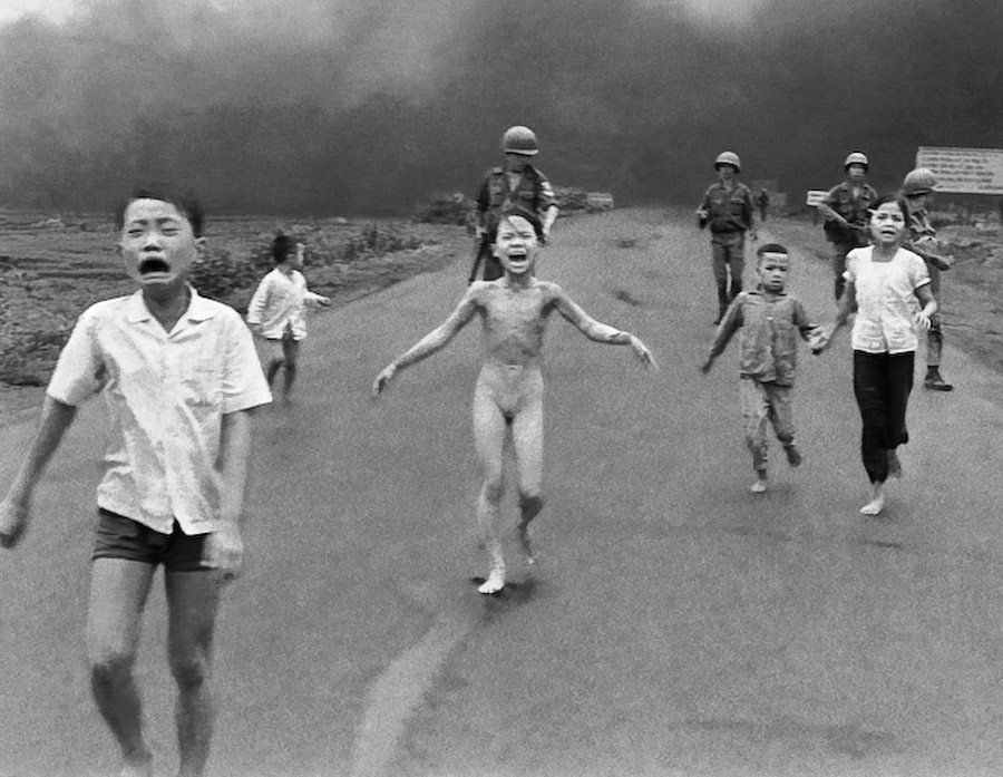 Children Fleeing a Napalm Strike, 1972