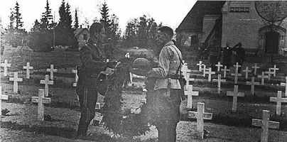 15. Освящение воинского кладбища в 1944