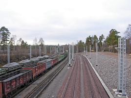 Реконструкция ст. Каменногорск 2010-х гг.