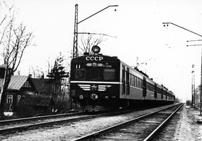 Электросекция Ср-2898 Удельная-Ланская Март 1956 г