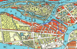 map SPb Nadezhdinskaya