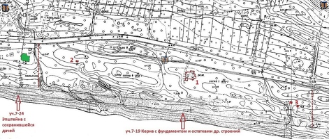 уч.7-19 Александра Эдуардовича Керна. объекты 1,2,3.