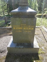 Voeikov grave Kauniainen-Grankulla