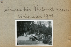 Поездка шведской семьи в Финляндию летом 1938 года