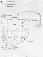 Проект дачи О. О. Грузенберга в Сестрорецке, 1908 г.