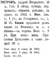 Петров Андрей Петрович 1913