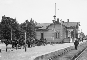 Raivola station 1909 Finna fi