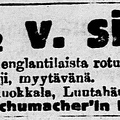 Джон А. Шумахер продажа породистой свиньи 1919