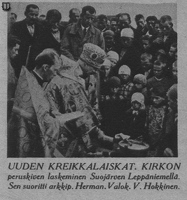 Leppaniemen orth kirkko 1930-07-20