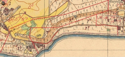 map Vammelsuu Podmener