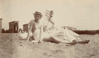 граф Леопольд Берхтольд с сыном Алоизом. Терийоки 1907 (ф.-графиня)