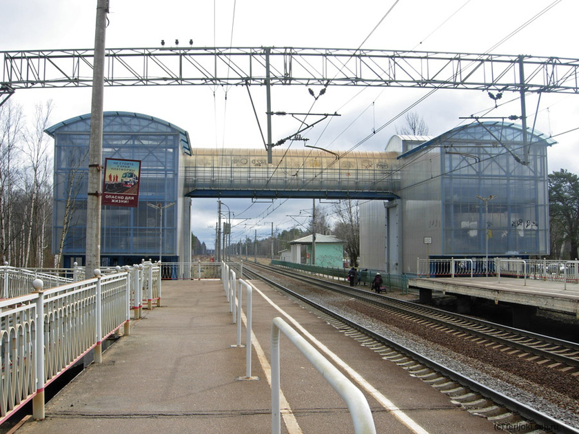 Станции и вокзалы на участке С.-Петербург-Финляндский – Зеленогорск: Солнечное