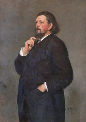 И. Е. Репин. Портрет М. П. Беляева. 1886 г. Государственный Русский музей