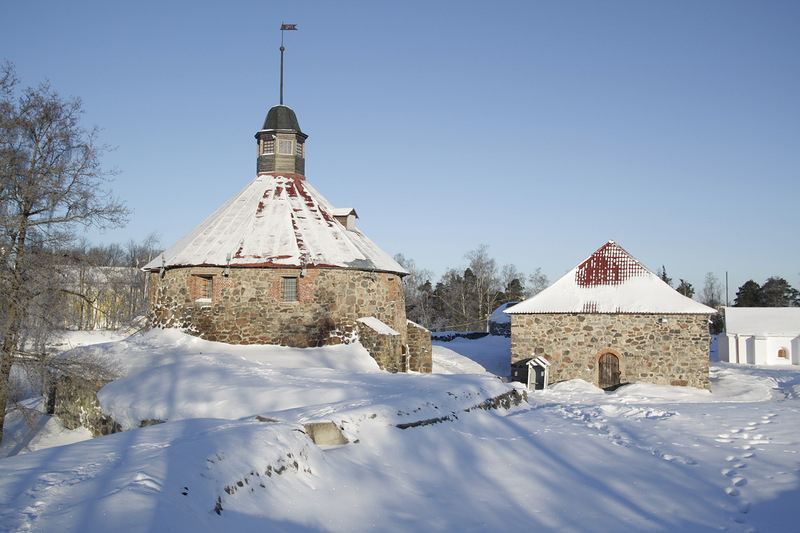 18.01.2013. Крещенский мороз в Приозерске. Фото Г. Гуринского